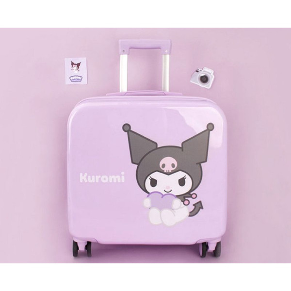 Tas koper sanrio(18 inchi ) Kuromi,Cinnamoroll,My melody