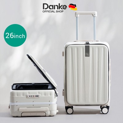 Danke Top Load Signature 26inch H9860-26 - Koper 26in Buka Atas Anti Gores Baret Pecah Tahan Banting