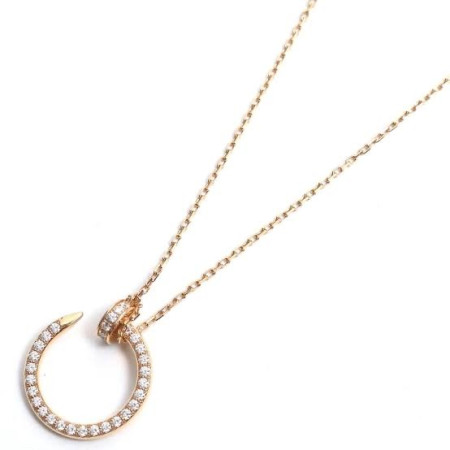 Juste un cleu Cartie diamond pendant pave 18k Gold -Diamond Jewelry