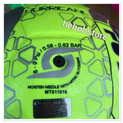 BOLA FUTSAL MITRE ORIGINAL BERHOLOGRAM - hijau stabilo