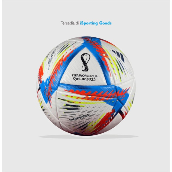 ADIDAS bola sepak AL RIHLA WORLD CUP QATAR 22 ORIGINAL bola sepak - WHITE