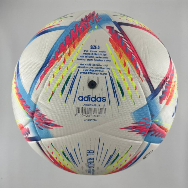 ADIDAS bola sepak AL RIHLA WORLD CUP QATAR 22 ORIGINAL bola sepak - WHITE