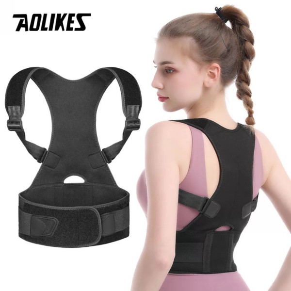 3106 AOLIKES POSTURE CORRECTOR PENEGAK PUNGGUNG BADAN BACK SUPPORT