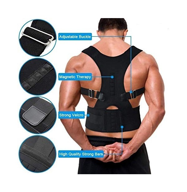 Penyangga Punggung Shoulder Back Support Belt Posture Corrector Korset