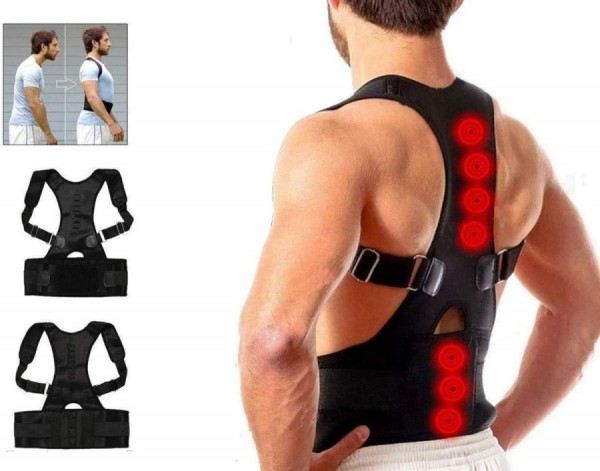 Penyangga Punggung Shoulder Back Support Belt Posture Corrector Korset