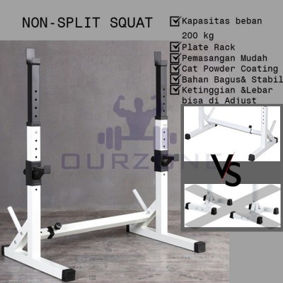 Adjustable Squat Stand - Bench Press Rack - Squat Rack