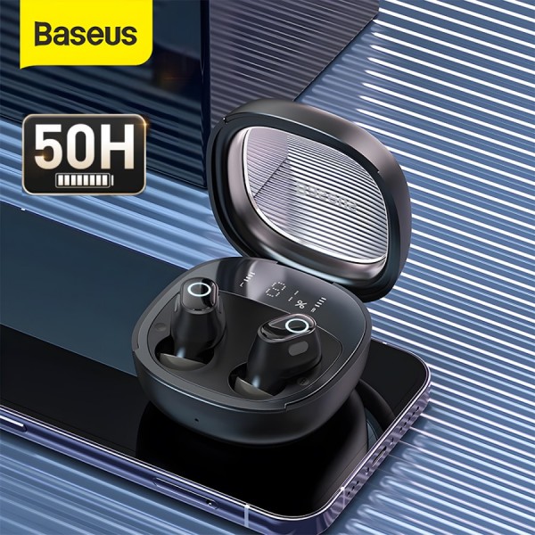 BASEUS WM02 PLUS TWS HEADSET BLUETOOTH EARPHONE MINI EARBUDS HANDSFREE
