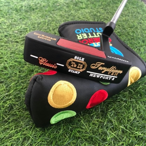 2023 New Golf Club Straight Bar Putter Black Gold 32/33/34/35 Inch