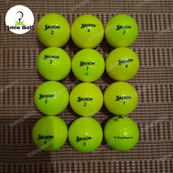 Bola golf Z star yellow grade A