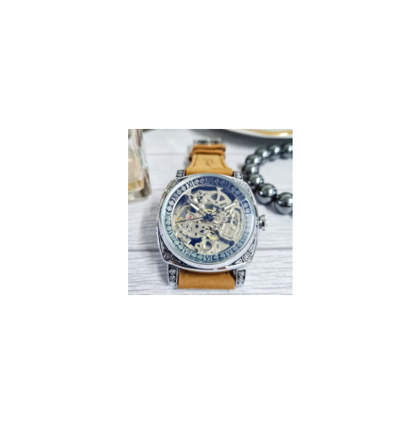 FORSINING Tyrant Otomatis Skeleton Kulit