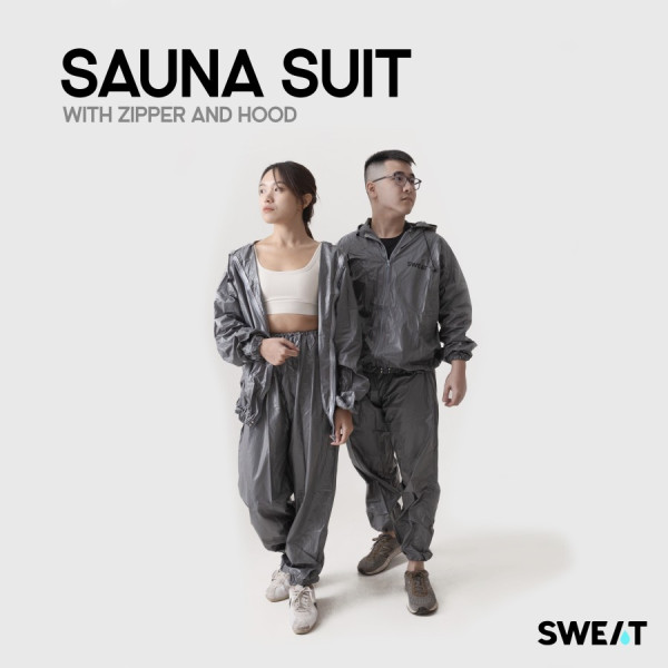 SWEAT SAUNA SUIT | SETELAN BAJU SAUNA UNISEX UNTUK OLAHRAGA