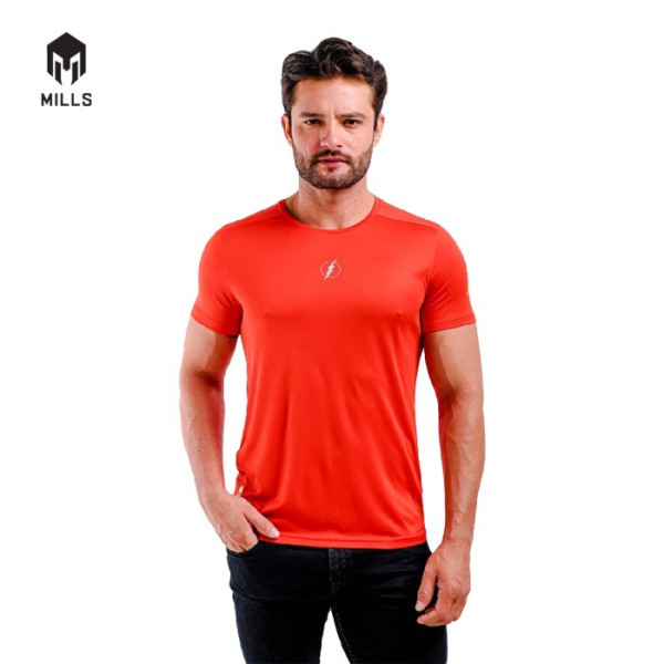MILLS Baju Olahraga Running Shirt The Flash Tee Shirt 2008DC