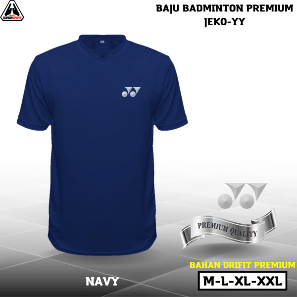 BLL JEKO Baju Badminton Kerah Kaos Badminton Berkerah Wangki Olahraga
