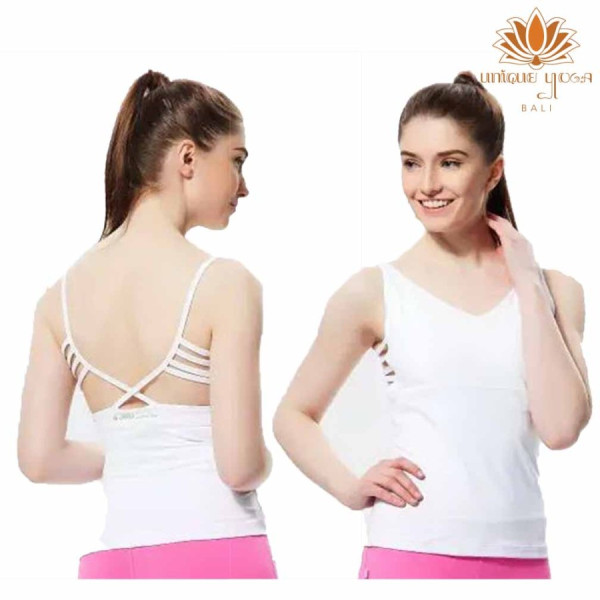 Baju Tangtop Olahraga / Tangtop Senam Gym / Baju Kaos Yoga DL 97308