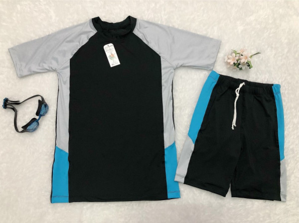 stelan baju renang pria - Biru