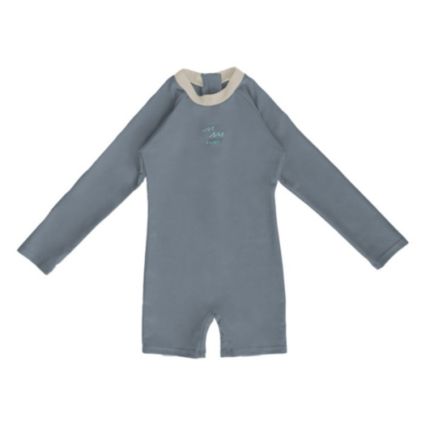 Lee Vierra Kids Unisex Dion Diving Long Sleeves, Baju Renang Anak - Steel, 3-4