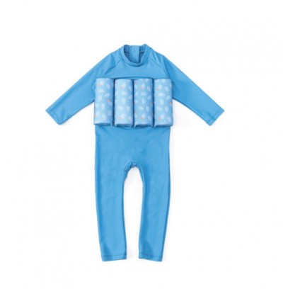 Summer Of Love Unisex Long Diving Floatsuit, Baju Renang Anak - Buckthron, 5-6