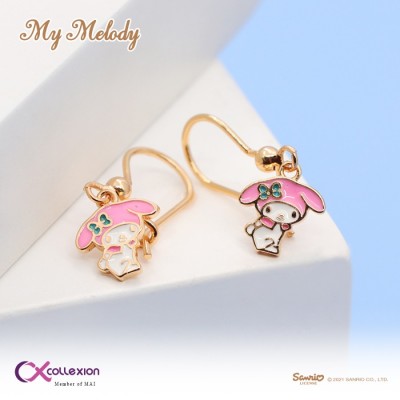 Collexion Sweet My Melody Earrings - Anting Anak Lapis Emas CX72210005G
