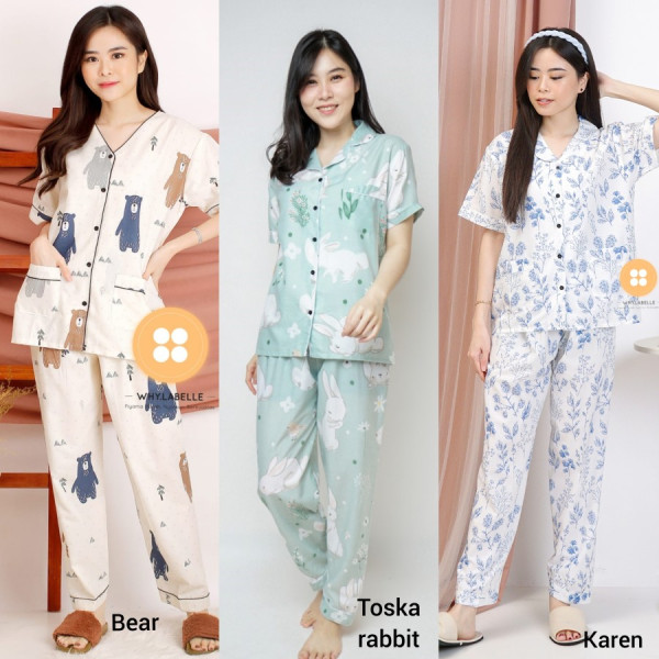 baju tidur piyama wanita/piyama dewasa/ piyama cewek murah