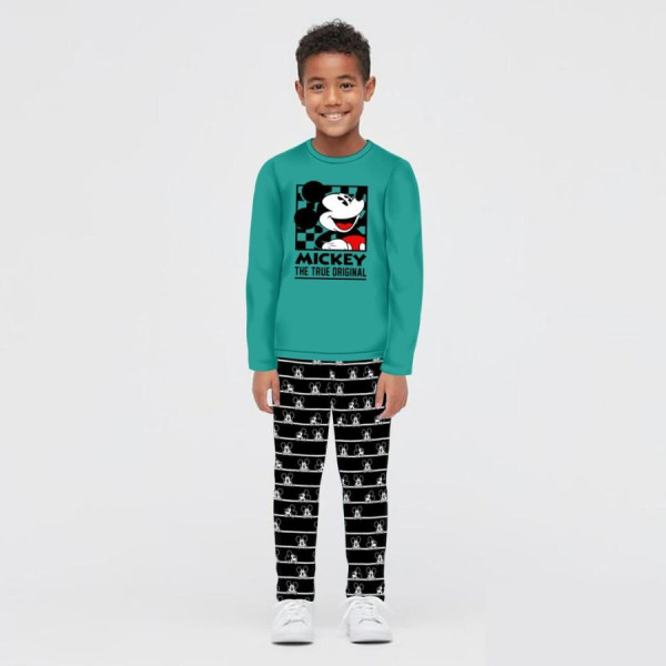 Setelan Baju Tidur Anak Laki Laki/ Piyama Anak Pria 4-12 tahun - PJPAP 002, S