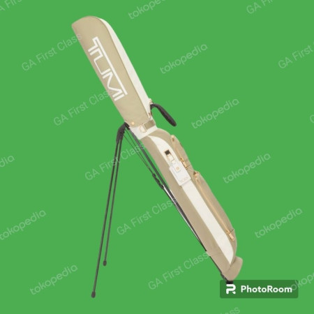 Tas golf sunday stand bag Tumi stand bag sunday bag Tumi Khaki White