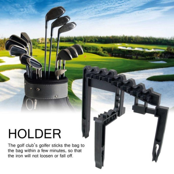 NEW Golf Iron Holder For Bag Golf Bag Club Holder Organizer