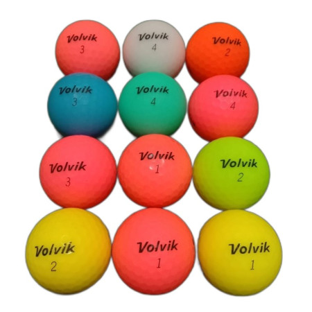 Bola golf Volvix Vimat Doff  Harga untuk 12 bola kualitas bola 90% mulus
