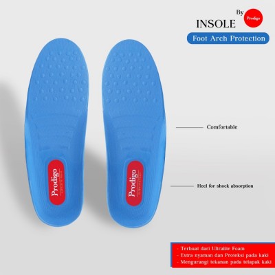 Insole sepatu sport anti bau nyaman empuk Prodigo Ultralite