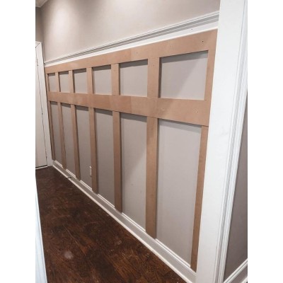 DIY Batten wall / Panel Kayu MDF / Wall Batten