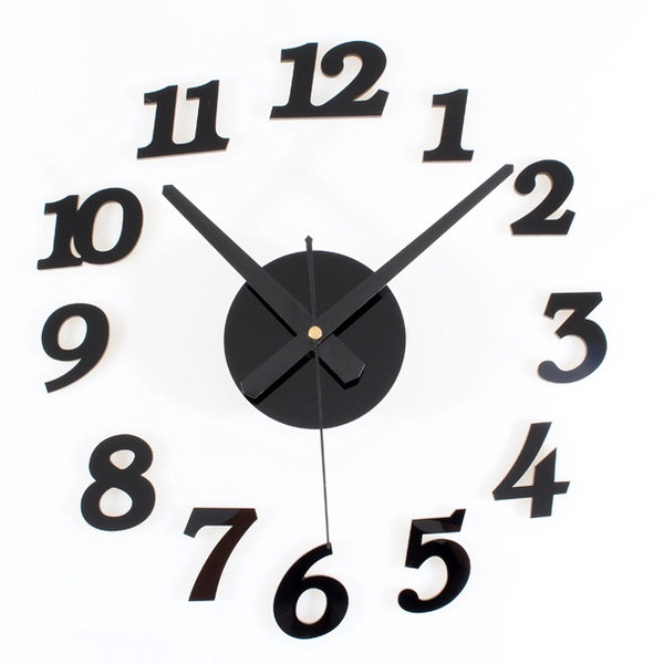 Jam Dinding DIY / Jam Tempel Dinding Analog 3D Giant Modern Clock 7 Motif