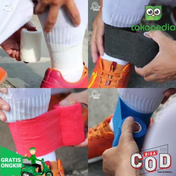 E♪Q4 SOCKTAPE JONAS KINESIO TAPING FINGER TAPE PEREKAT KAOS KAKI